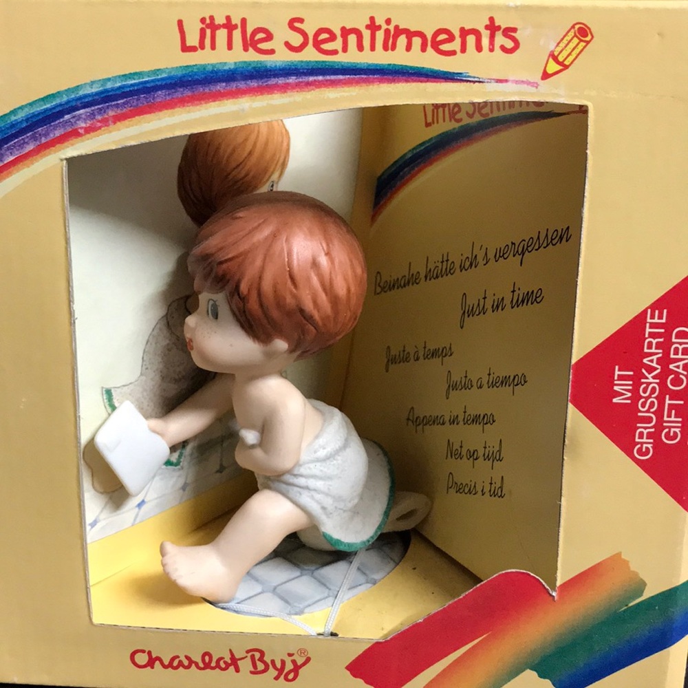 Goebel Little sentiments #10 Just in time